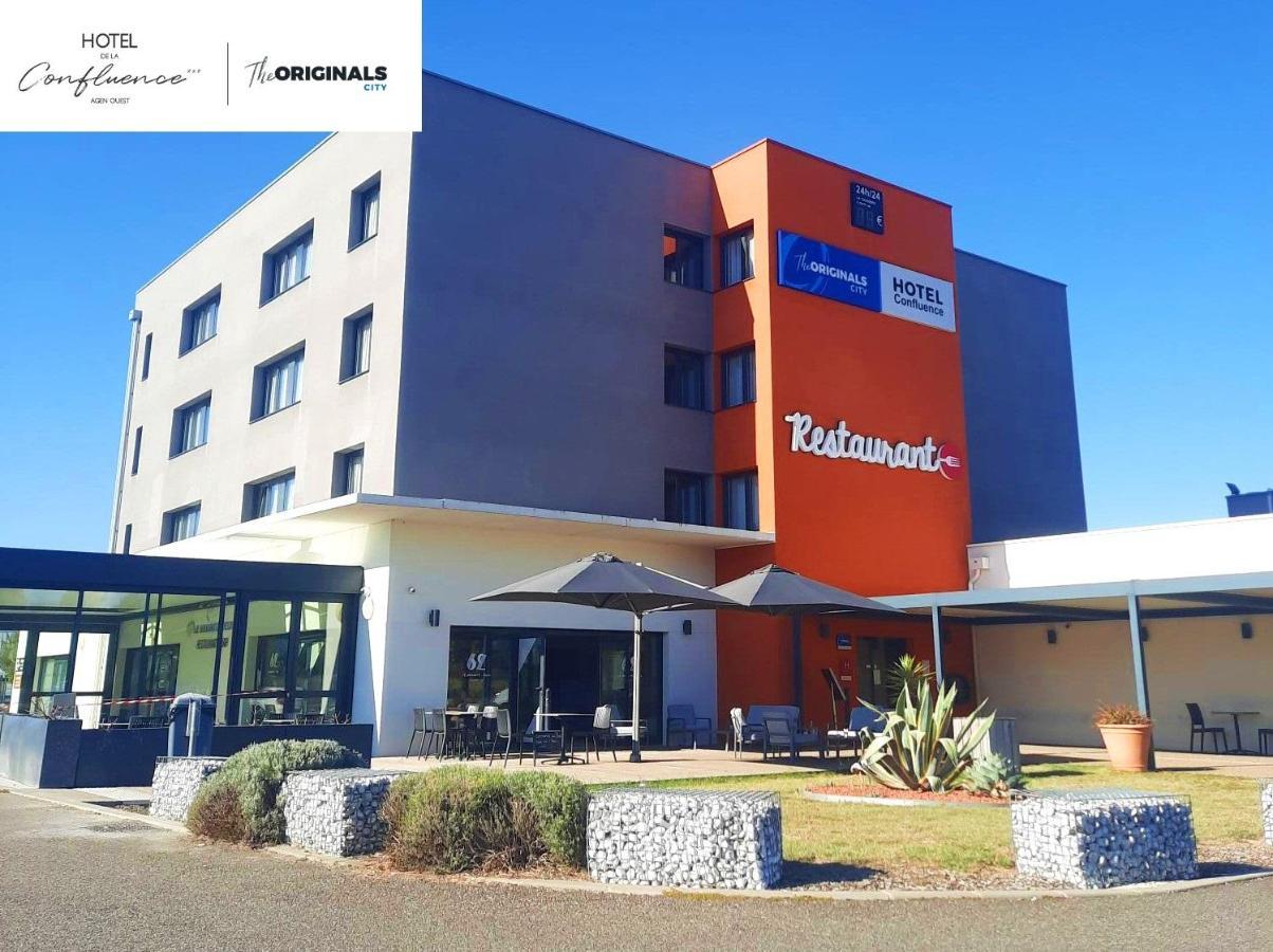 The Originals City, Hotel De La Confluence, Agen Ouest Damazan Exterior foto